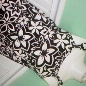 Flowered sundress with ruffled straps